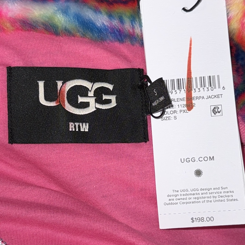 UGG MARLENE SHERPA JACKET - Picture 3 of 3